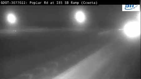 Poplar Rd at I85 SB Ramp live camera view