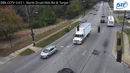 N Druid Hills Rd NE at Briarcliff HS live camera view