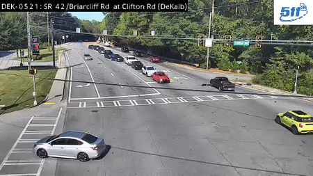 SR 42/Briarcliff Rd at Clifton Rd live camera view