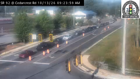 SR 92 at Cedarcrest Rd live camera view