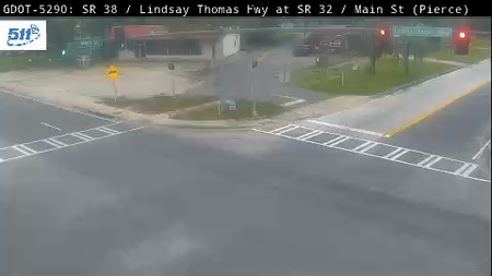 SR 38 / Lindsay Thomas Hwy at SR 32 / Main St live camera view
