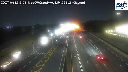 I-75 N at CWGrantPkwy MM 238.2 live camera view