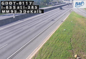 I-85 S at I-285 MM 95.3 live camera view
