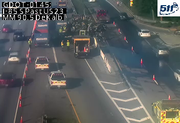 I-85 S past US23 MM 90.5 live camera view