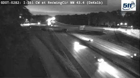 I-285 CW at RedwingCir MM 44.9 live camera view