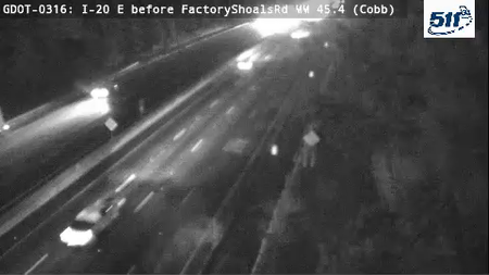 I-20 E before FactoryShoalsRd MM 45.3 live camera view