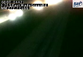 I-75 S past WadeGreenRd MM 272.4 live camera view