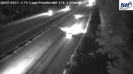 I-75 S past PriestRd MM 276 live camera view