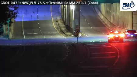 I-75/TerrellMillRd S at TerrellMillRd MM 260.7 live camera view
