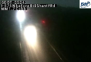 I-575 N before BigShantyRd MM 2 live camera view