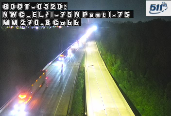 I-75 N past I-75 MM 270.8 live camera view