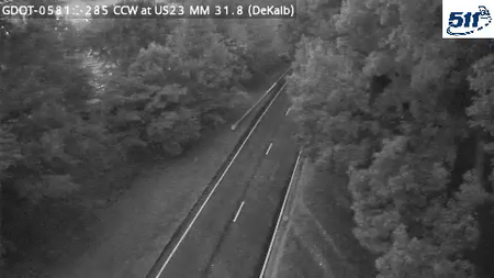 I-285 CCW at US23 MM 33.4 live camera view