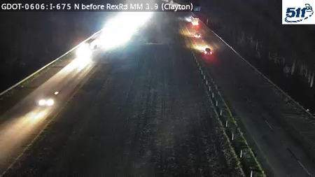 I-675 N before RexRd MM 3.9 live camera view