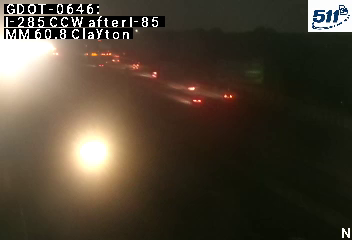 I-285 CCW after i-85 MM 62.1 live camera view