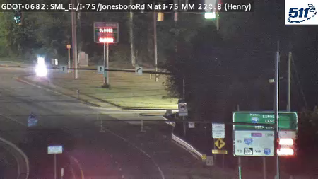 I-75/JonesboroRd N at I-75 MM 220.8 live camera view