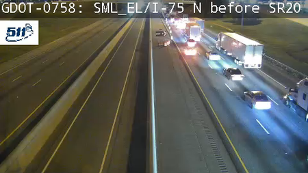 I-75 N before SR20 MM 217.8 live camera view