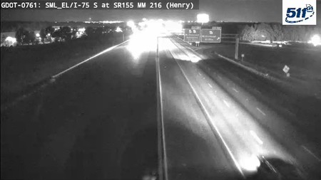 I-75 S at SR155 MM 216 live camera view