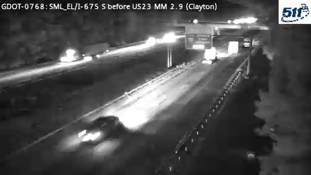 I-675 S before US23 MM 2.9 live camera view