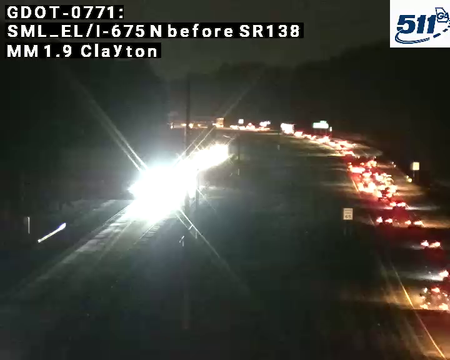 I-675 N before SR138 MM 1.9 live camera view