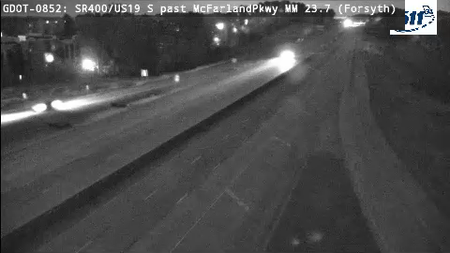 SR400/US19 S past McFarlandPkwy MM 23.7 live camera view