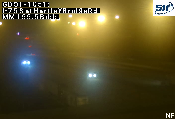 I-75 S at HartleyBridgeRd MM 155.4 live camera view