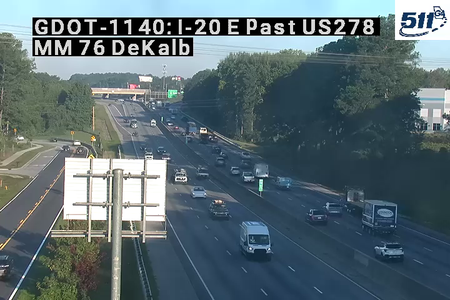 I-20 E past US278 MM 76 live camera view