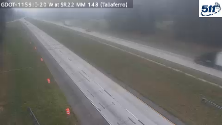 I-20 W at SR22 MM 147.7 live camera view