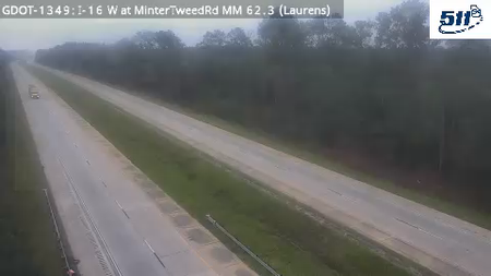 I-16 W at MinterTweedRd MM 61.7 live camera view