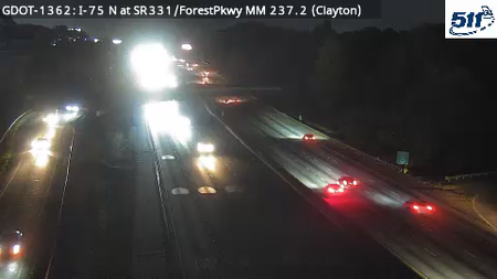 I-75 N at SR331/ForestPkwy MM 237.2 live camera view