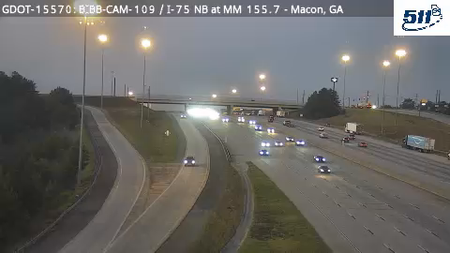 I-75 N before I-475 MM 155.7 live camera view