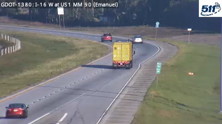 I-16 W at US1 MM 90 live camera view