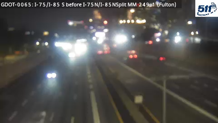 I-75/I-85 S at US29 MM 248.7 live camera view