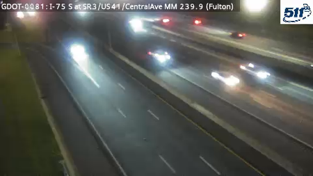 I-75 S at US19 MM 239.7 live camera view