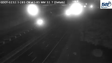 I-285 CW at I-85 MM 34.3 live camera view