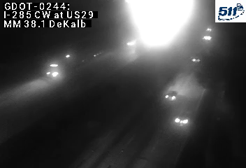 I-285 CW at US29 MM 39.6 live camera view