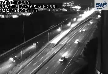 I-75 S at I-285 MM 258.4 live camera view