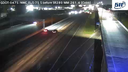I-75 S before SR280 MM 261.4 live camera view