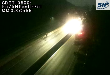 I-575 N past I-75 MM 0.6 live camera view