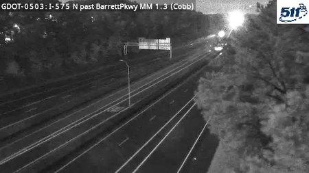 I-575 N past BarrettPkwy MM 1.6 live camera view