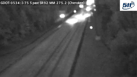 I-75 S past SR92 MM 275.1 live camera view
