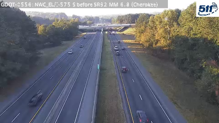 I-575 S before SR92 MM 6.8 live camera view