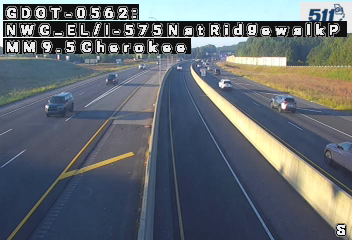 I-575 N at RidgewalkPkwy MM 9.5 live camera view