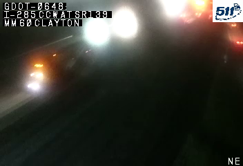 I-285 CCW at SR139 MM 60 live camera view