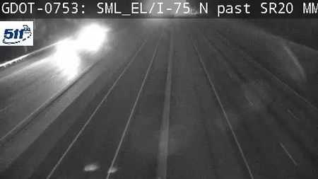 SML_EL/I-75 N after SR20 MM 218.7 live camera view