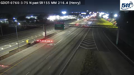 I-75 N past SR155 MM 216.4 live camera view