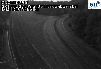 SR10/US78 W at JeffersonDavisDr MM 14.8 live camera view