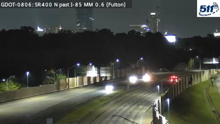 SR400/US19 N past I-85 MM 0.6 live camera view