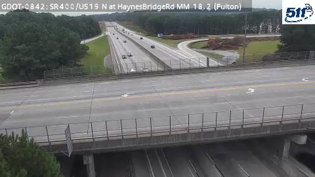 SR400/US19 N at HaynesBridgeRd MM 18.3 live camera view