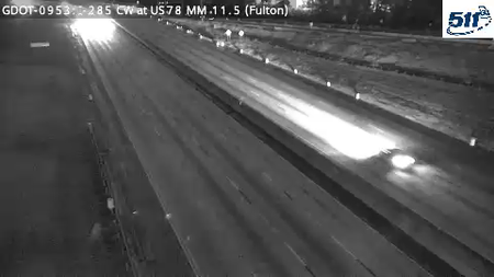 I-285 CW at US78 MM 13.4 live camera view