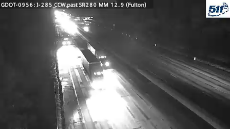 I-285 CCW past SR280 MM 14.7 live camera view